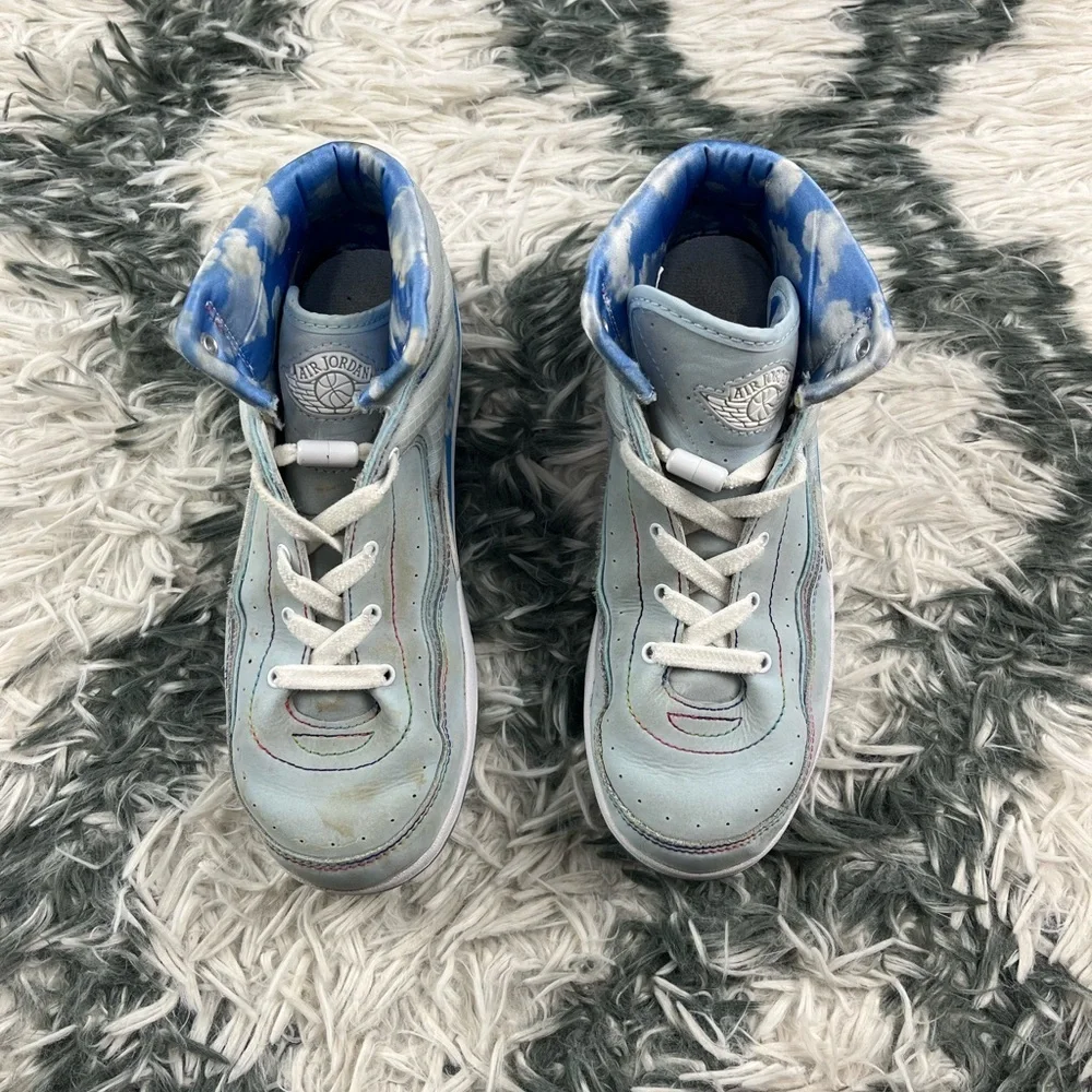 Jordan 2 J Balvin Kids Retro SP (PS) Celestine Blue Size 3Y DQ7693-419